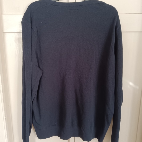 NWT J Crew Navy Blue Henley - Picture 4 of 4